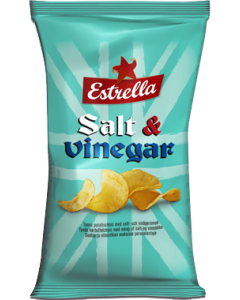 Estrella Salt & Vinegar Chips 275g