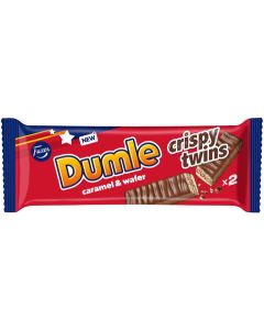 Fazer Dumle crispy twins chocolate bar 40g