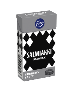 Salmiakki Crunchy Salty Pastillen 38g