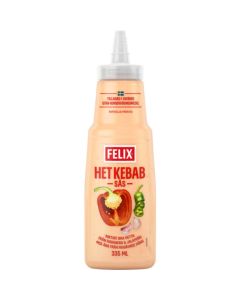 Kebabsås Het 335ml Felix