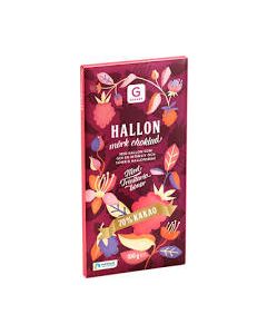 Garant Hallon med mörkchoklad 70% Kakao, 100g