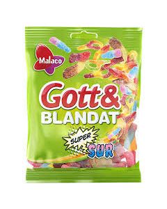 Malaco Gott & Blandat supersur 170g