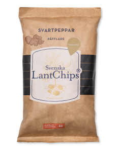 Chips Svartpeppar 200g LantChips