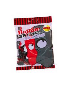 Hallon/Lakrits Skalle 190g