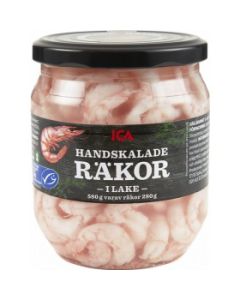 ICA handskalade räkor i Lake 280g