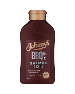 Johnnys BBQ Black Garlic & Chili 500g