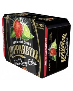 Kopparberg Cider Erdbeer-Lime 12x 0,33l 4,5%