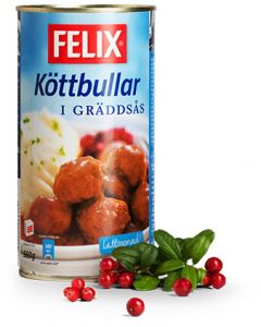 Köttbullar i Gräddsås 560g