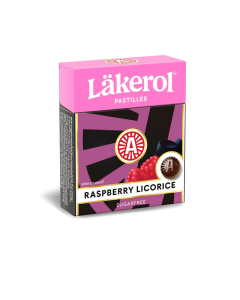 Läkerol Raspberry Licorice 25g