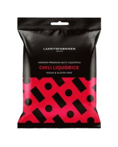 Lakritsfabriken Chili Salty Liqourice, 12 x 100g