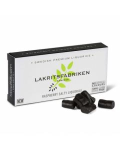 Lakritsfabriken Lakritz salzig Premium Liquorice Salty Raspberry, 16 x 40g