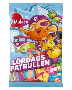 Malaco Lördagspatrullen 155g