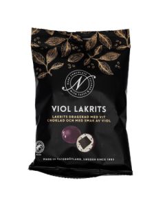 Narr Veilchenlakritz weiße Schokolade, 120g