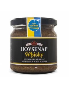 Hov Whiskysenap Senf mit Whisky, 10 x 185g