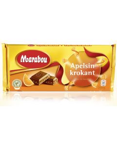 Marabou Apelsin krokant 200g MEGAANGEBOT 30% Rabatt