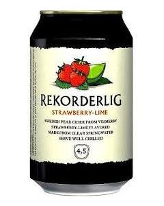 Rekorderlig Jordgubb Lime 4,5% 24x 0,33l