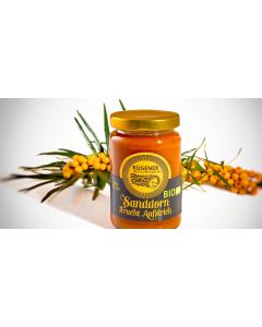 Sanddornfruchtaufstrich bio, 230g, Rügener Inselfrische