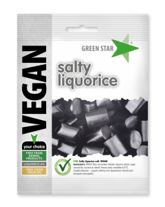 Green Star Salty Licorice 80g