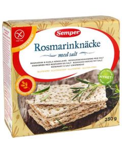 Rosmarinknäcke med salt 230g