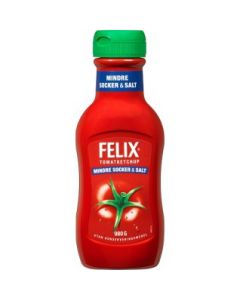 Felix Tomatketchup mindre socker & salt