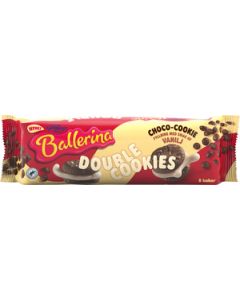 Double Cookies Vanilj 8-Pack BALLERINA, 168g