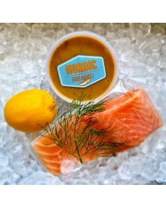 Kaltgeräucherter Lachs 200g