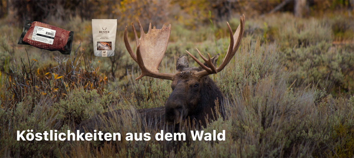 Spezialitäten von Elch und Rentier