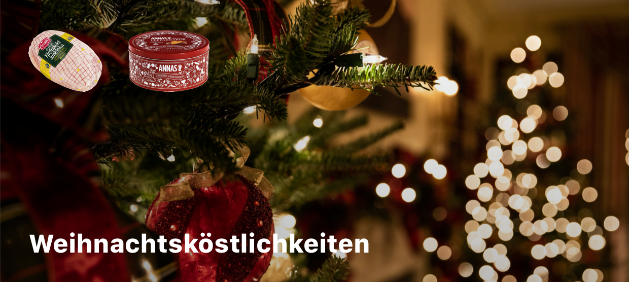 Julmust Julskinka Prinskorvar Pepparkakor - alles für Ihr Julbord!